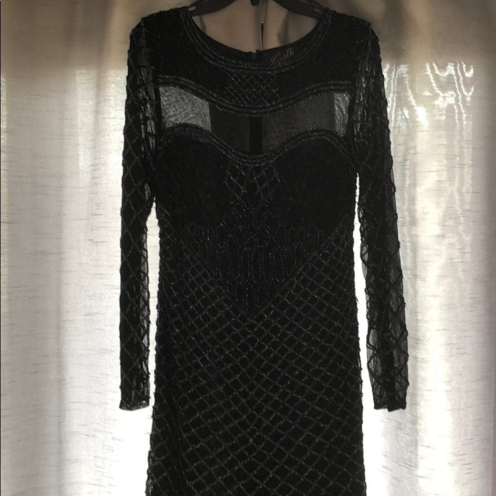 All over embellished gown